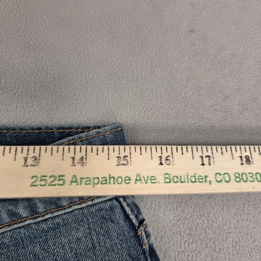 Levi's‎ 512 Jeans Mens 30x30 Blue Denim Slim Taper Premium Selvedge Distressed
